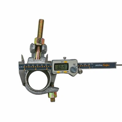 Фиксирана двойна скоба за скеле